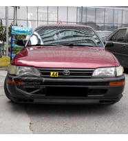 Toyota Corolla AE101 Efsane Kasa 1991-1998 Uyumlu Laguna Lip Esnek Ön Lip 2 Prç Tampon Karlık Ön Ek