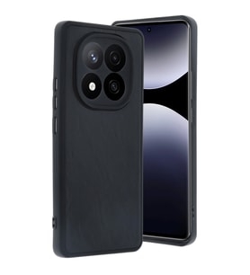 Xiaomi Redmi Note 14 Pro 5g Kılıf Aras Deri Kapak - Siyah