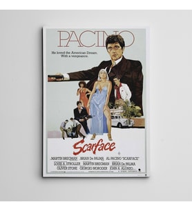 Scarface Mini Kanvas Tablo