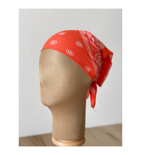 %100 Pamuklu Klasik Desen Unisex Bandana Renkli Bandana Etnik Desenli A Kalite Bandana
