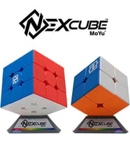 Nexcube Moyu Profesyonel 2x2 3x3 Zeka Küpü Seti Rübik Küp Set