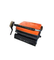 Ultra Plus Organik Demirdöküm Izgara& Tost Makinası Turuncu Izgara aparatlı ,fırçalı,yağdanlık
