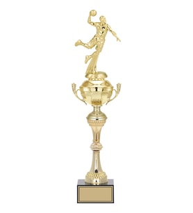 ODAK KUPA - Figürlü Kupalar - Hentbol Figürlü Kupalar FG-062 B - 48 cm