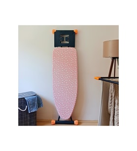 Büyük Boy İpli Keçeli Ütü Masası Kılıfı 55x140cm Pembe