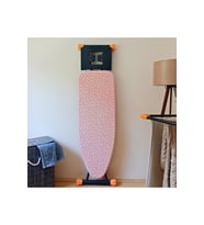 Büyük Boy İpli Keçeli Ütü Masası Kılıfı 55x140cm Pembe
