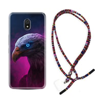 Xiaomi Redmi 8A 8 Pro 9C 9T 10C 11T Pro Kılıf Boyun Asklı Rasta Silikon Kartal 1622