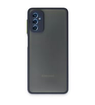 Samsung Galaxy M52 5g Kılıf Montreal Silikon Kapak - Lacivert