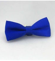 Saks Çocuk Boy Düz Renk Saten Papyon - CP-09 (Renksiz)