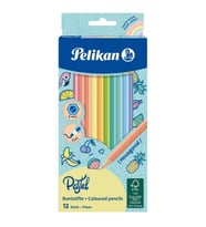 Pelikan Kuru Boya Kalemi Pastel Renkler 12 Li 701143