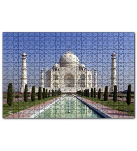 Cakapuzzle Dünya Mirası Tac Mahal  Puzzle Yapboz MDF (Ahşap) (120 Parça)