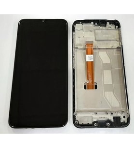 Oppo Realme C25 Ekran Dokunmatik Çıtalı (Siyah)