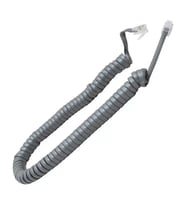 Telefon Spiral Kablo Gri