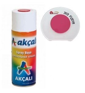 Akçalı Sprey Boya 400 Ml 303 Fuşya