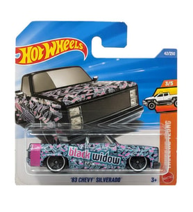 Hot Wheels Truckin Along 83 Chevy Silverado JJJ13