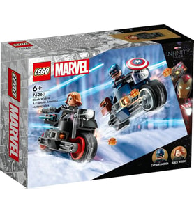 LEGO Super Heroes 76260 Black Widow & Captain America Motorcycles