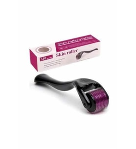 Saç Çıkarma Tarağı Dermaroller 540 Iğneli Roller 1 Mm Iğne Cilt Yüz Yenileme Bakım Seti