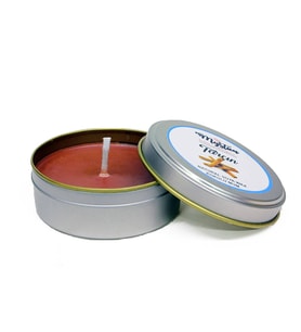Mum Kokulu Tenekede Tarçın Soya Wax