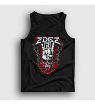 Presmono Unisex Siyah Skull Güreş Wwe Edge Atlet 524848tt