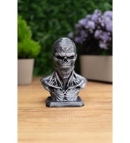 Ölümsüz Savaşçı Büst Figür 12cm, Dekoratif Heykel, Koleksiyon Parçası