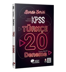 Kpss Gy Türkçe 20 Deneme Eğit Akademi