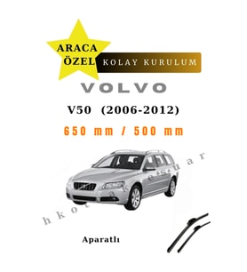 Volvo V50 (2006-2012) Araca Özel Silecek Ön İki