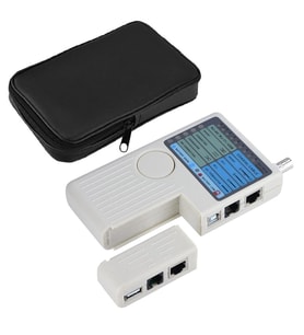 Powermaster Rj11+Rj45+Usb+Bnc Kablo Test Cihazı PM-20629