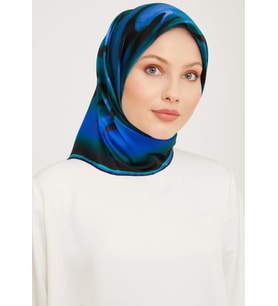 Armine Nostalji Sura İpek 9020-12 Mavi-Yeşil