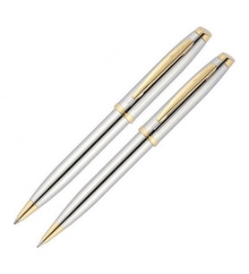 Scrikss 39 Gold-Chrome (Tükenmez-Kurşun)