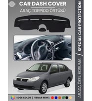 RENAULT SYMBOL 2 AIRBAGLI (2008-2013) Torpido Örtüsü Ön Göğüs Koruma Torpido Koruma Birebir Uyum