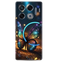 Infinix GT 20 Pro Kılıf Boutique Baskılı Resimli Rengarenk Kelebek Pcode -097