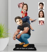 Kişiye Özel Aile Ahşap Biblo-10
