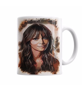 Halle Berry Kupa Bardak Porselen