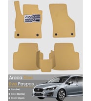 SUBARU LEVORG (2014-2020) Uyumlu EVA Paspas Tam Set–Oto Paspas,Araca Özel,Kolay Montaj