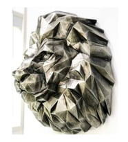 BY ARİ KÜBİK ASLAN BAŞI DUVAR SÜSÜ DD162-4