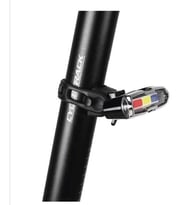 Forte GT Bisiklet USB şarjlı Led Kırmızı Mavi Beyaz Xbyc 6017-3 (Siyah)