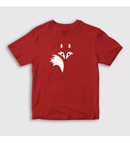 Presmono Unisex Çocuk Kırmızı Fire Fox Tilki T-Shirt 367579tt