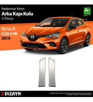 Renault Clio 5 Krom Kapı Kolu Arka 2 Prç. 2019 Üzeri