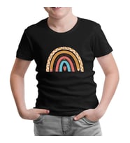 Teacher Rainbow Siyah Çocuk Tshirt