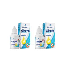 Dermosept Gliserin Damlalıklı 35gr gliserin 2 Adet