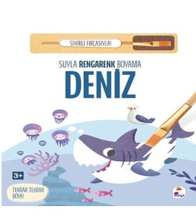 Suyla Rengarenk Boyama - Deniz (Sihirli Fırçasıyla)