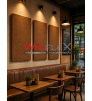 AKUSTİK KUMAŞ KAPLI PANEL - (60x120CM)