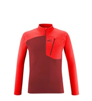 Millet Erkek MORPHO LS Erkek Yarım Fermuar Polar MIV9851 9769 (Kırmızı)