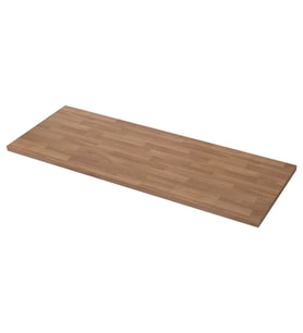 Tezgah, Meşe Görünümlü-Laminat, 186x63,5x3,8 cm, 186x3