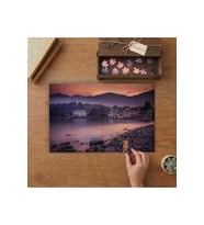 Dağlar- Kıyı - Kasaba - Manzara Tasarımı 240 parça Ahşap Puzzle Ahşap Kutuda MP04247