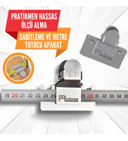 Hassas Ölçü Alma Sabitleme ve Metre Tutucu Aparat