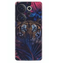 Camon 20 Premier 5g Kılıf Desenli Silikon Flowers Tiger 1319
