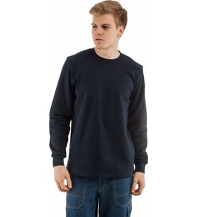 Uzun Kol Sıfır Yaka Sweatshirt