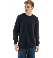 Uzun Kol Sıfır Yaka Sweatshirt