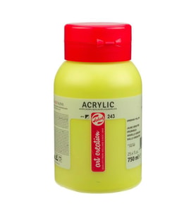 Talens Art Creation Akrilik Boya 750 ml. 243 Greenish Yellow 