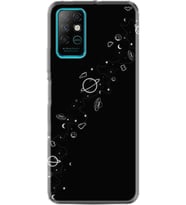 Infınıx Note 8 Kılıf Silikon Desen Özel Seri Planet 1620